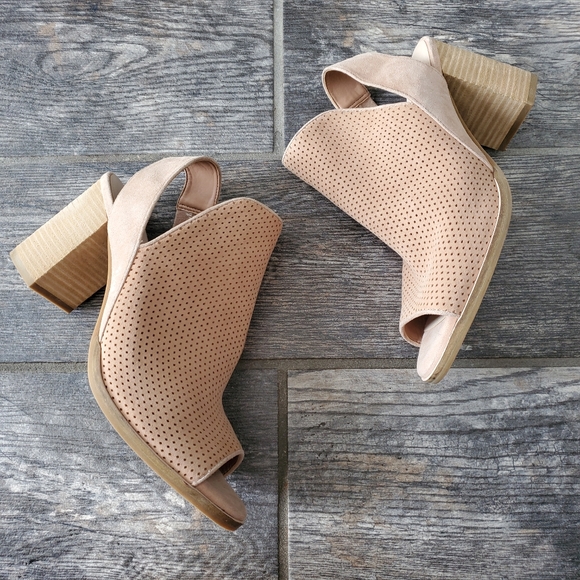 NEW Cole Haan Callista Open Toe Sling Pink Heels - Picture 3 of 9